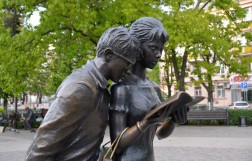 Monument to Shurik and Lidochka in Krasnodar