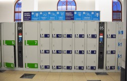 Left-luggage at Vilnius railway station