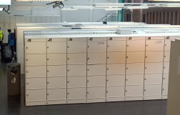 Luggage storage at Oslo Central Station