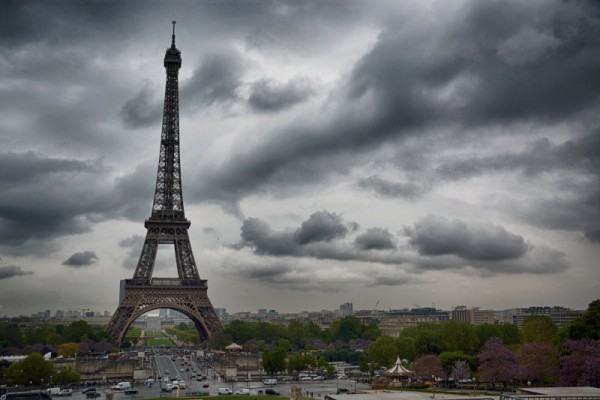 Посещение Эйфелевой башни