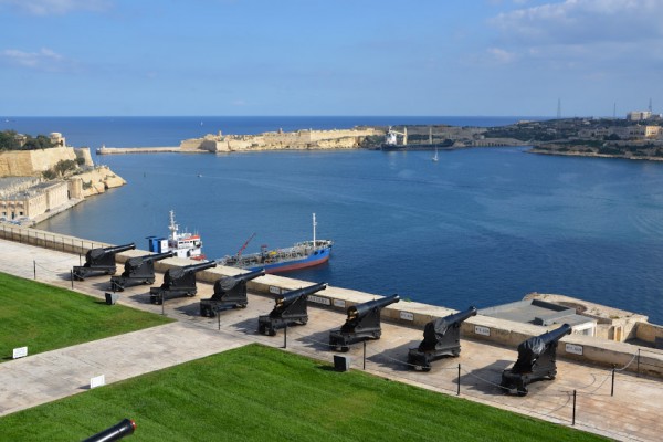 Saluting Battery in Valletta
