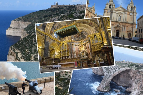 Мальта за один день - маршрут (Валлетта, Мдина, Дингли и Блю Гротто)