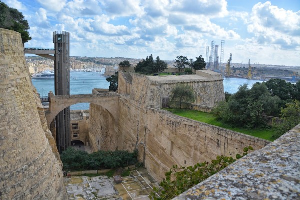 Barrakka Lift in Valletta