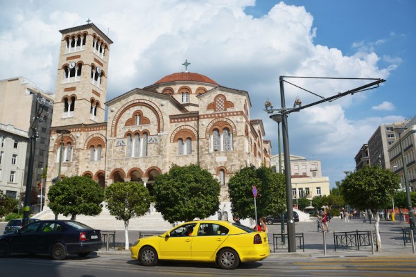 Церковь Святой Троицы в городе Пирей