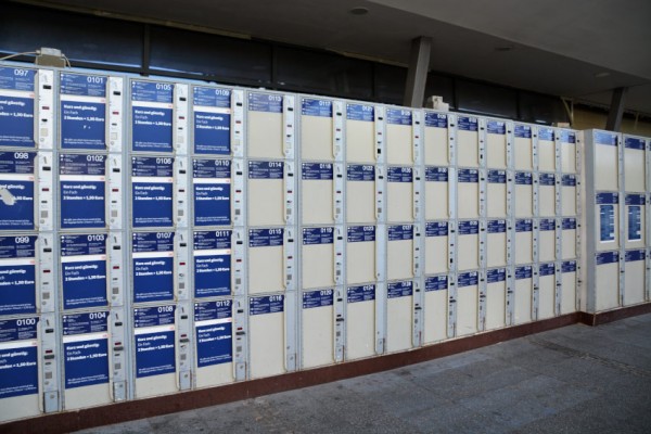 Luggage storage at Zoologischer Garten station in Berlin
