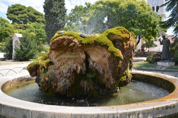 Perivoj Luje Maruna park in Sibenik