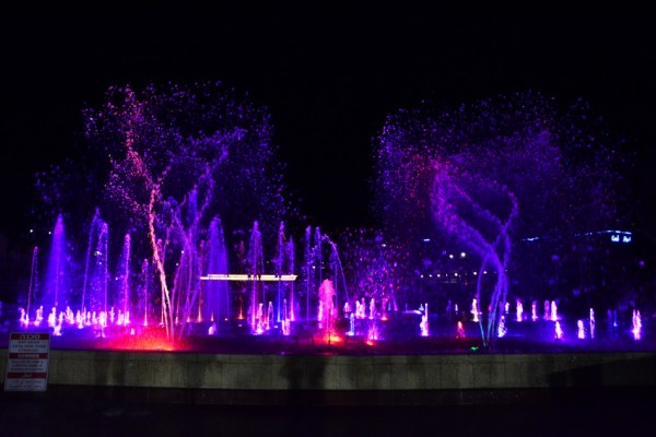 Musical fountains in Eilat
