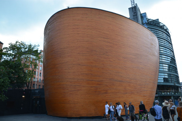 Часовня тишины Камппи в Хельсинки