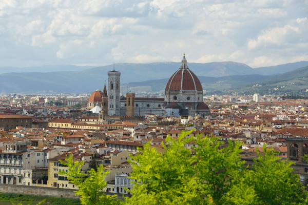 Террасы собора  Санта-Мария-Дель-Фьоре