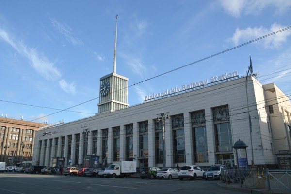 Камера хранения на Финляндском вокзале в Санкт-Петербурге