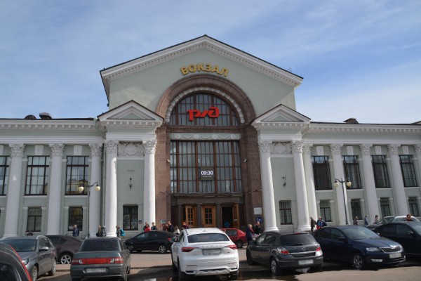 Камера хранения на железнодорожном вокзале Выборга