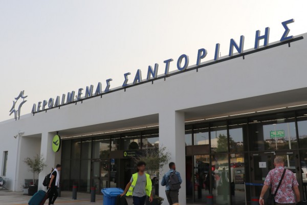 Как добраться до аэропорта Санторини