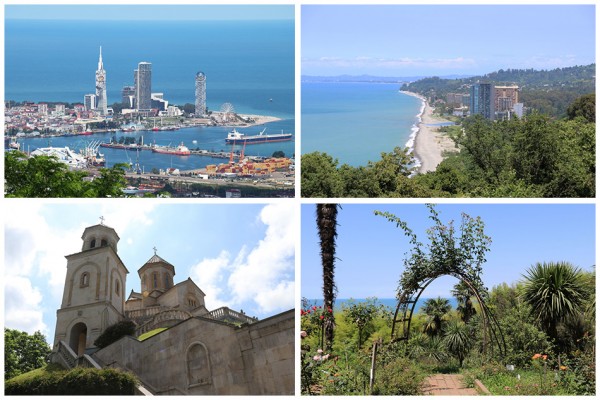 Маршрут на день из Батуми: монастырь Цминда Самеба и Ботанический сад