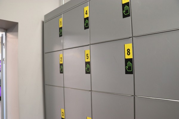 Luggage storage at Riga Bus Station