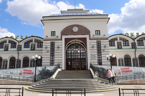 Чебоксары: камера хранения  на ж/д вокзале