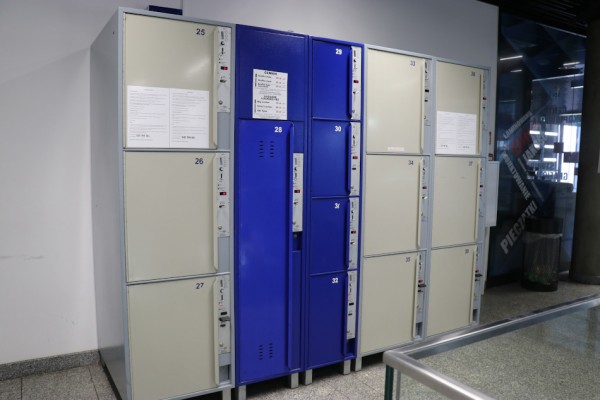 Sopot: luggage storage at the railway station